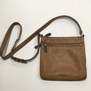 ✅SOLD✅Cole Haan pebbled leather tan cross body bag